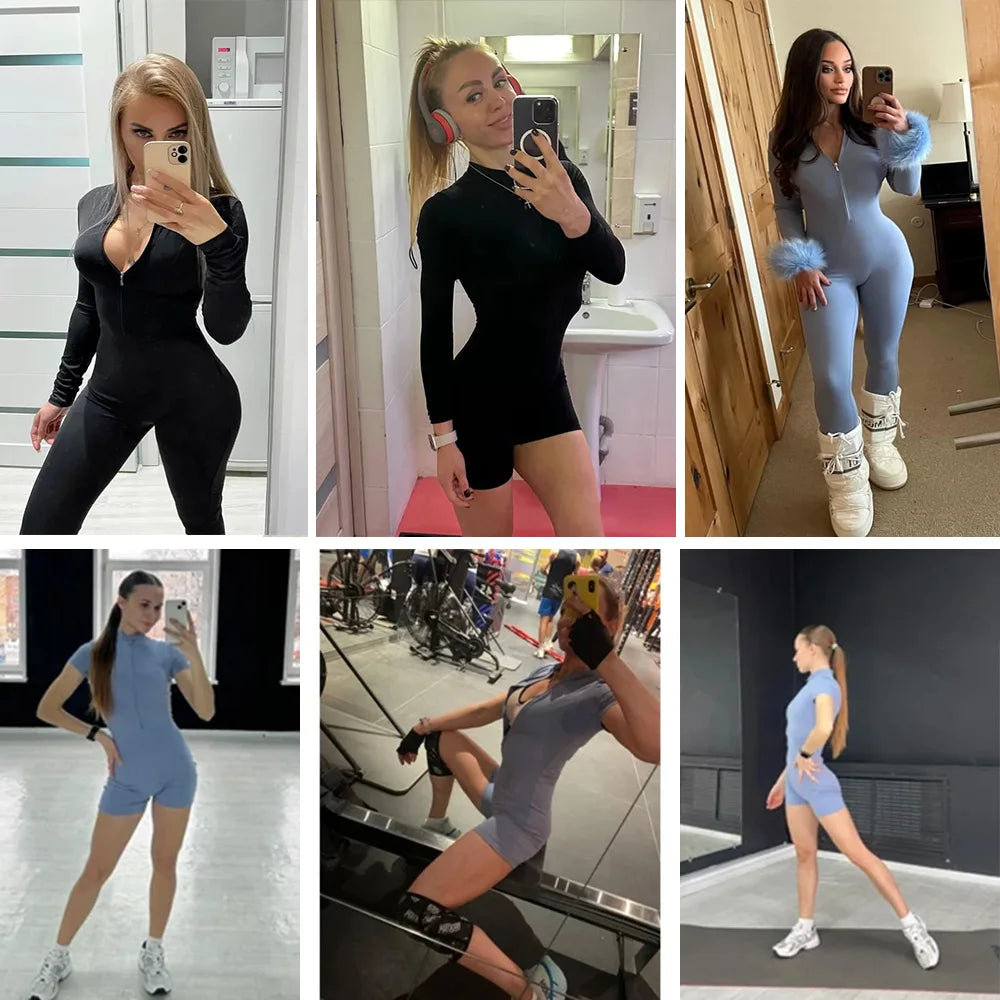 Summer Zipper Workout Set