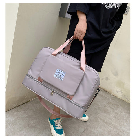 Foldable Gym & Travel Duffle Tote Bag