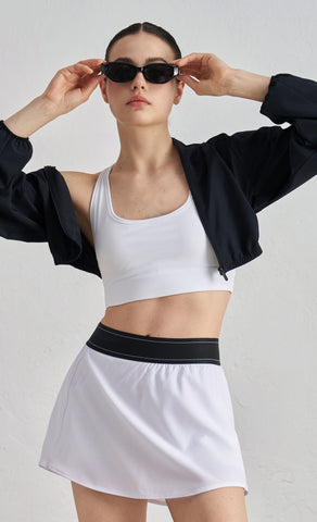 Lightweight & Breathable Workout jacket Waist-tight Design Outdoor