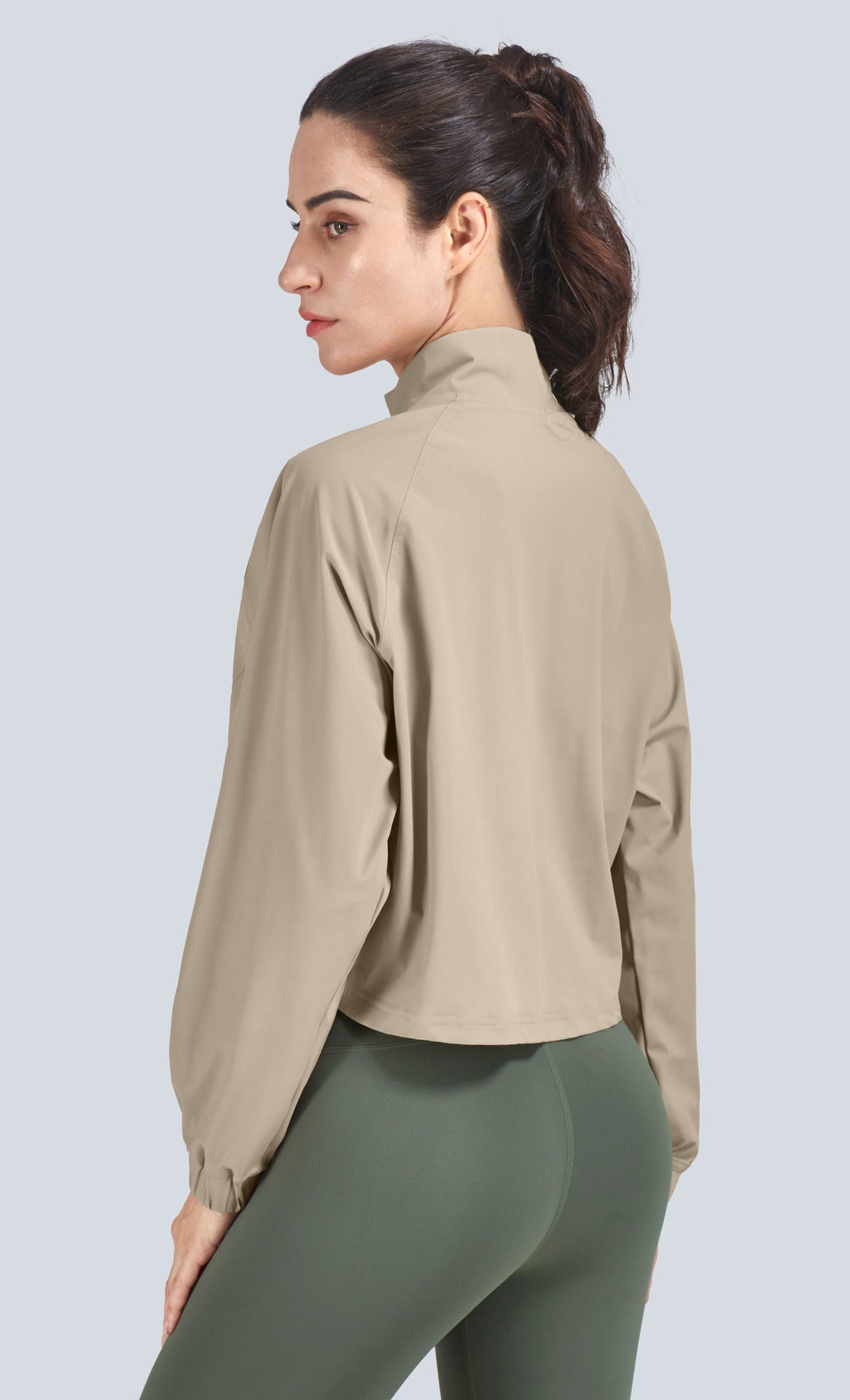Loose Casual Workout Clothes Long-sleeved Wind Breakers