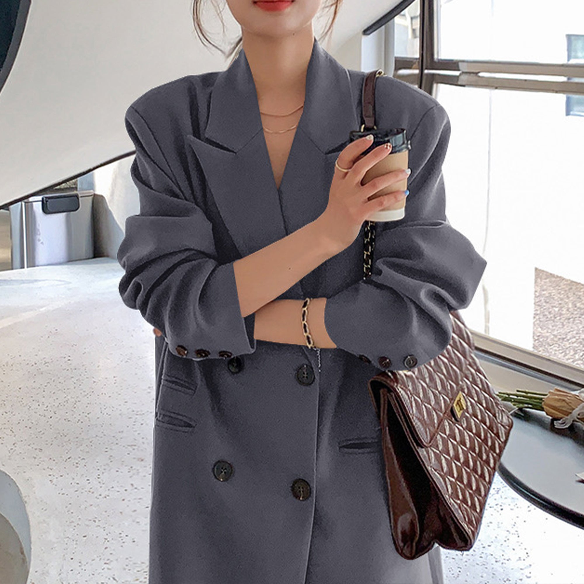 British Style Classic Long Trench Coat