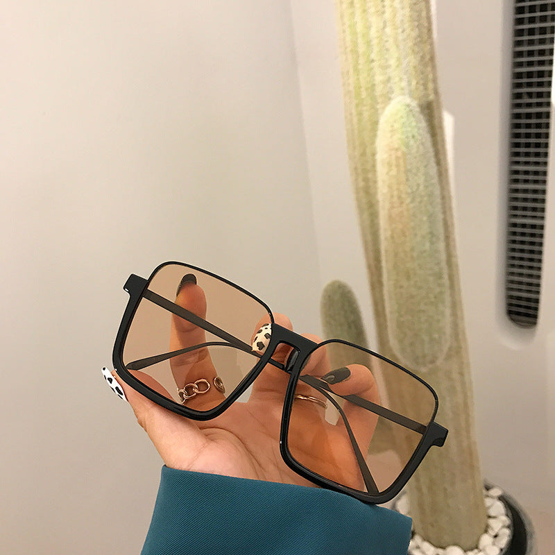 Net Red Retro Tinted Sunglasses