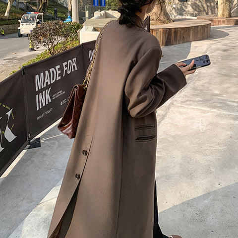 British Style Classic Long Trench Coat