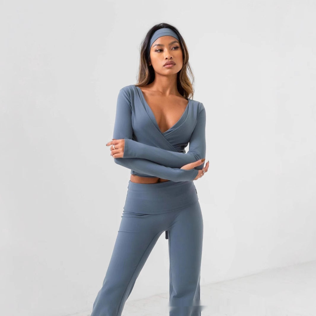 Spring Sports Workout Long Sleeve Top