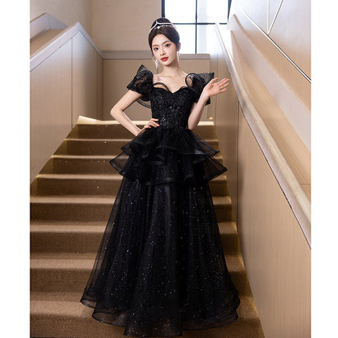 Banquet Ceremony Super Fairy Princess Evening Dress