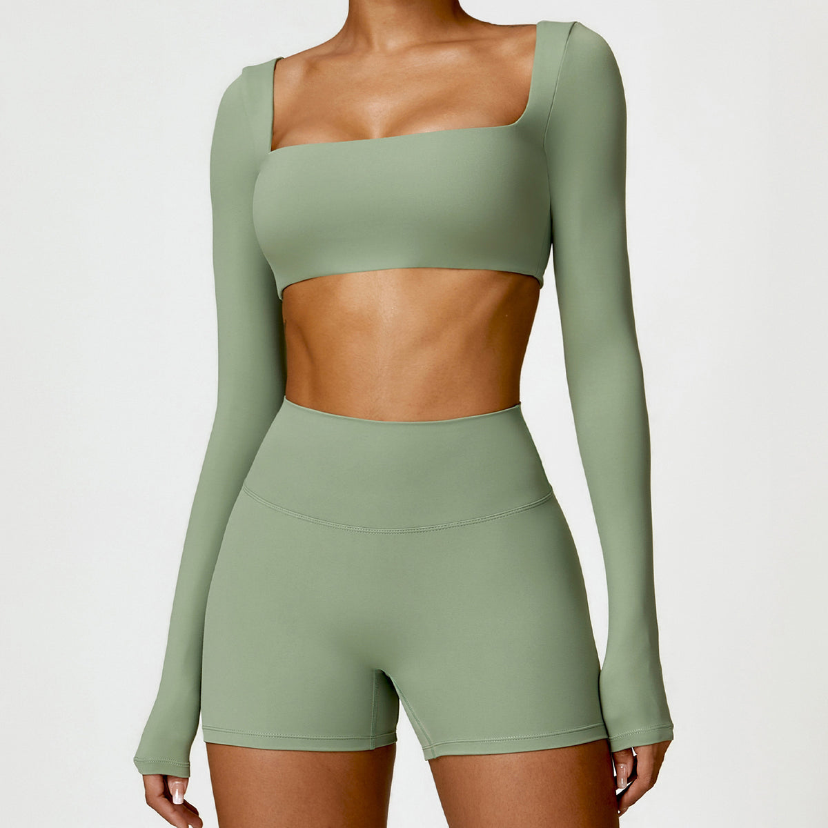 Tight Long Sleeve Yoga & Active Wear